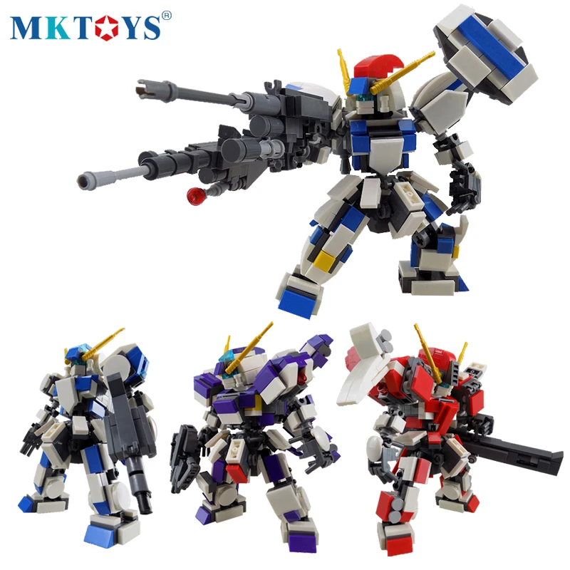 

X Combine Squad Robot Fighter AI Mecha Building Blocks Military Wars Series Galaxy Soldier MOC 3D Model Figures DIY Bricks Toys