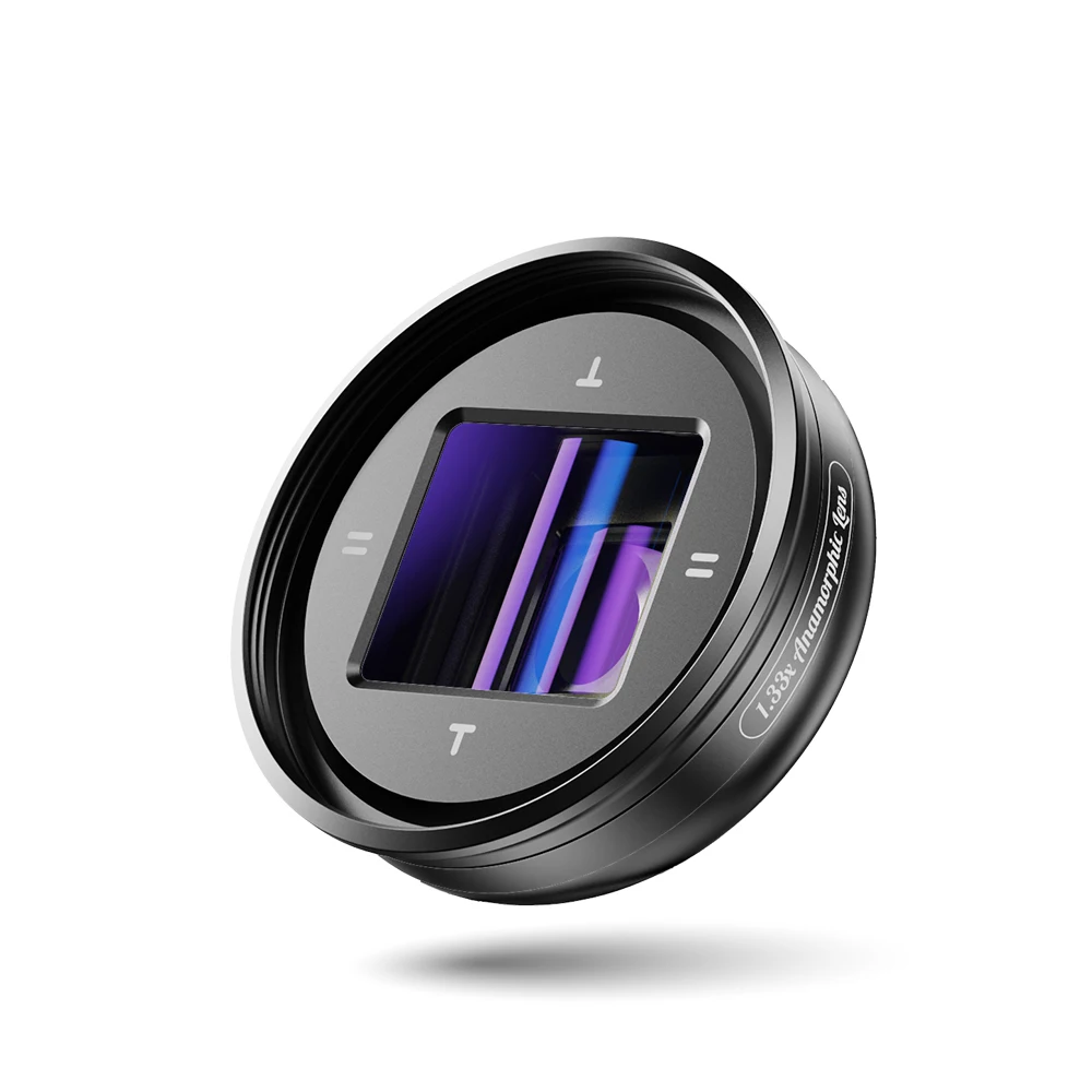 Новинка 2020 анаморфный объектив APEXEL 1.33X широкоформатные видеокамеры линзы Vlog