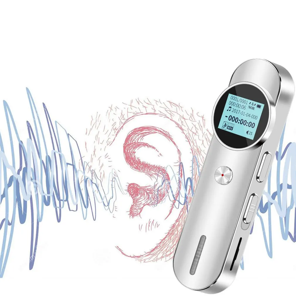 K778 8GB Smart Voice Recorder Portable Multi-function Intelligent Digital Sound 1536KB MP3 Player | Электроника