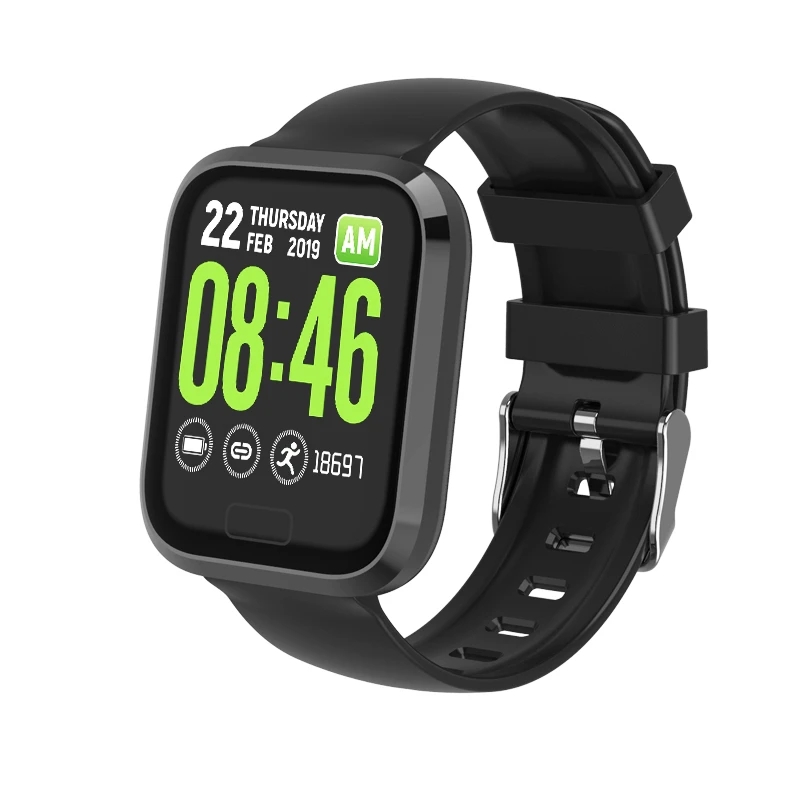 Смарт-часы браслет спортивный Bluetooth пульсометр фитнес-трекер шагомер умный