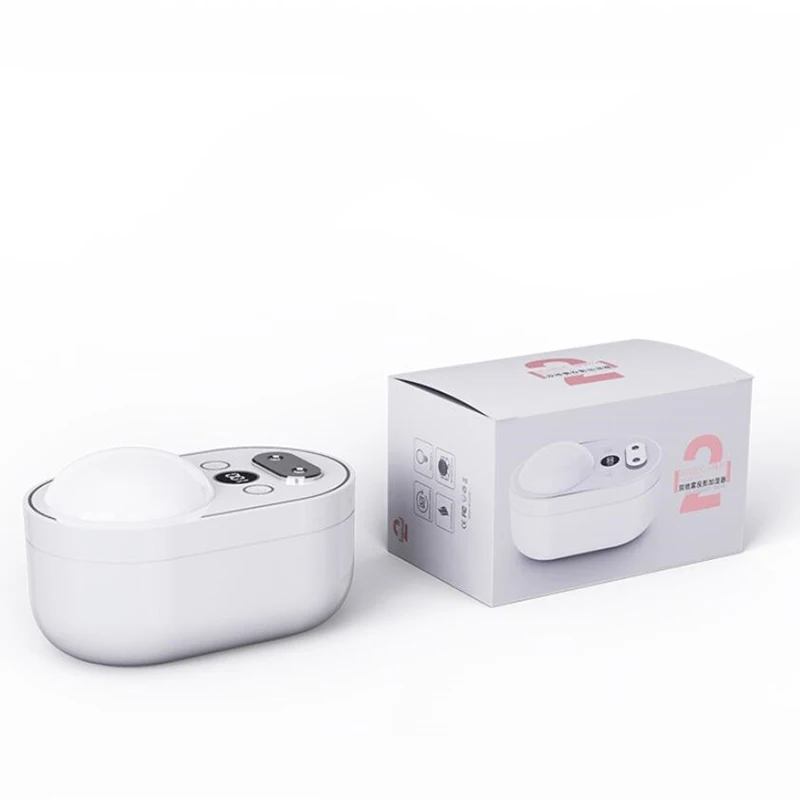 

1L Humidificador Projection Light Air Humidifier Dual Nozzle Ultrasonic Aroma Diffuser Mist Maker Fogger For Home 4000mAhBattery