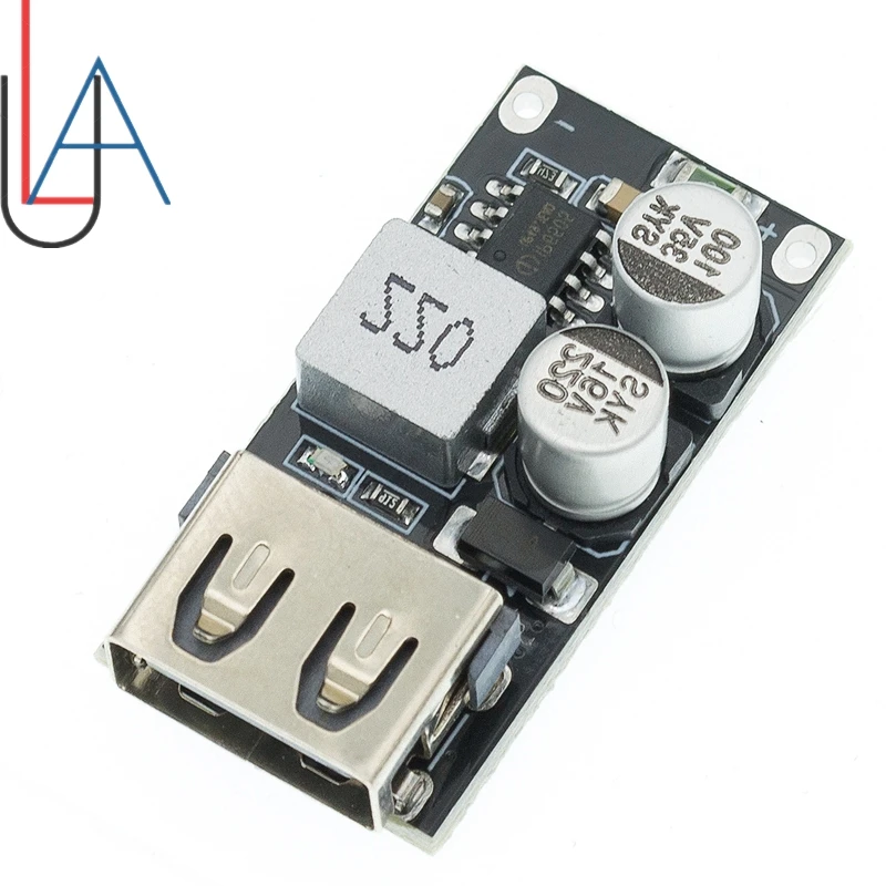 USB QC3.0 QC2.0 DC-DC понижающий преобразователь зарядный модуль 6-32 в 9 12 В 24 для быстрой