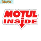 MOTUL внутри JDM слоган автомобильный ноутбук телефон Настенная Наклейка виниловая обложка царапины водонепроницаемый ПВХ A4 Q3 автомобильное украшение