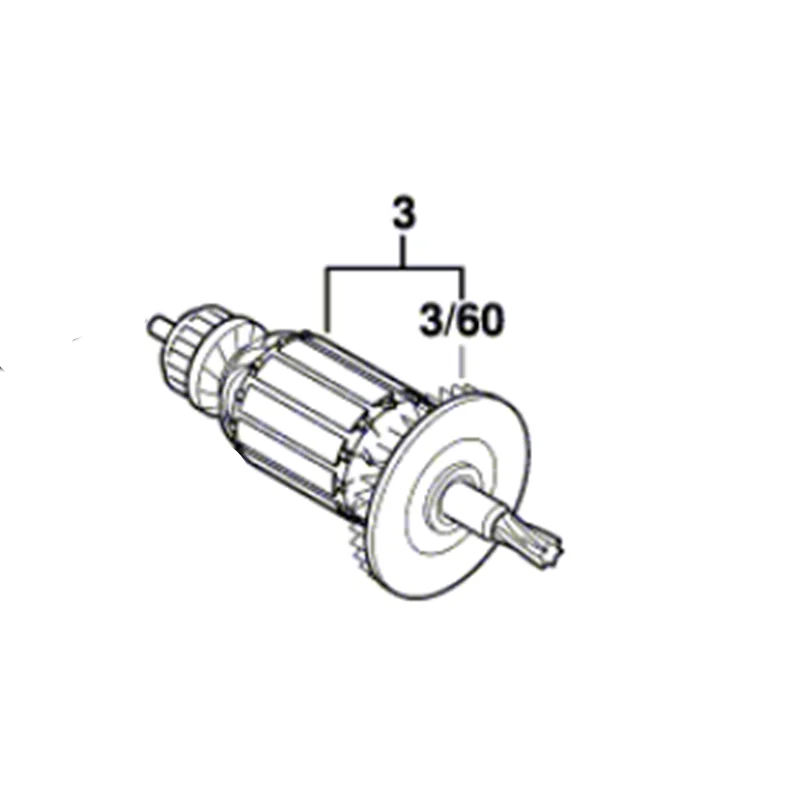 

220V-240V Armature Rotor For BOSCH GST65BE GST65E GST65B GST65 1619P01957 JIG Saw Power Tool Accessories Electric tools part