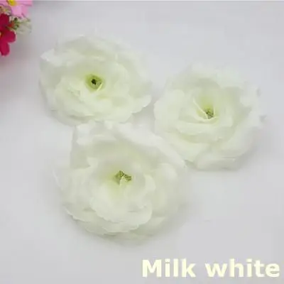 10 шт./лот 8 см темно-синяя искусственная Роза шелковые цветы сделай сам свадебное