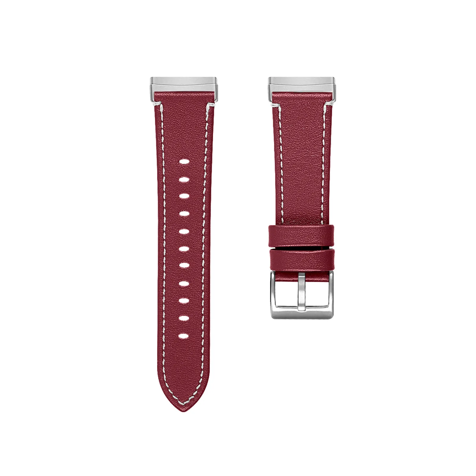 Новый модный кожаный ремешок для часов Fitbit Versa3 сменный спортивный мужской и