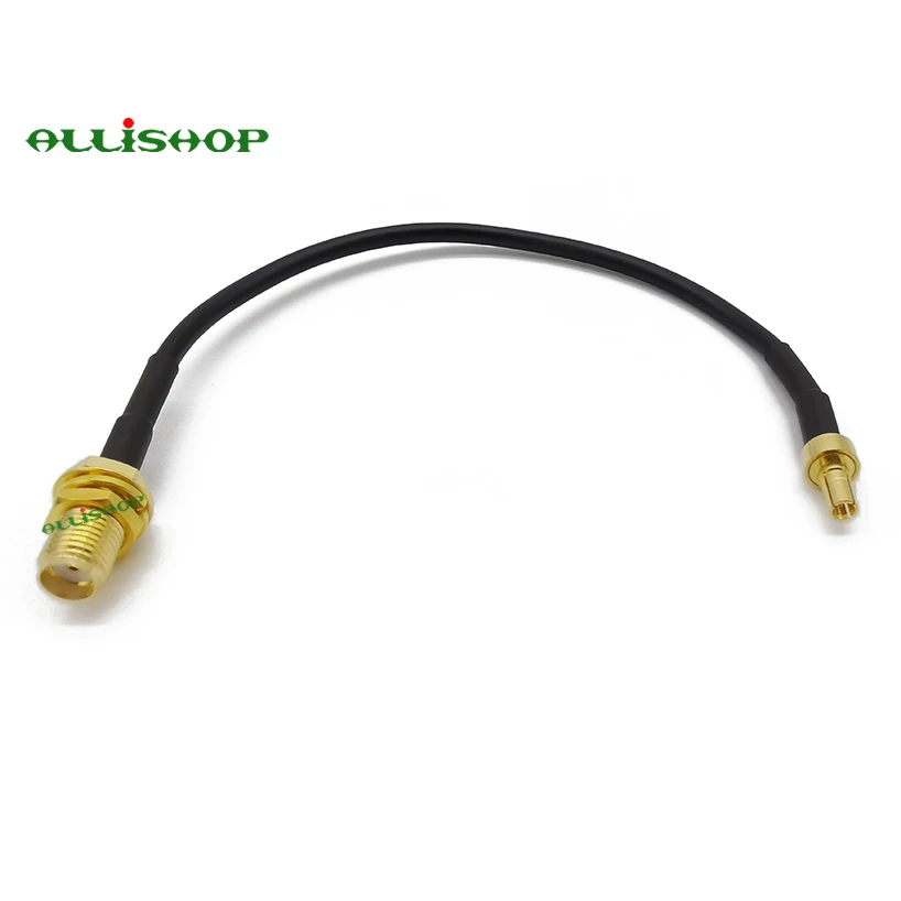 Кабель ALLiSHOP SMA Female/CRC9 Male прямой позолоченный 3 г USB модем RF E931PC Соединительный