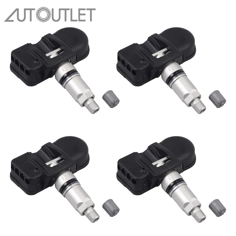 AUTOUTLET 4Pcs 433MHz Tire Pressure Sensor For Mercedes RDK A0009057200 A0009054100 Measurement | Автомобили и мотоциклы