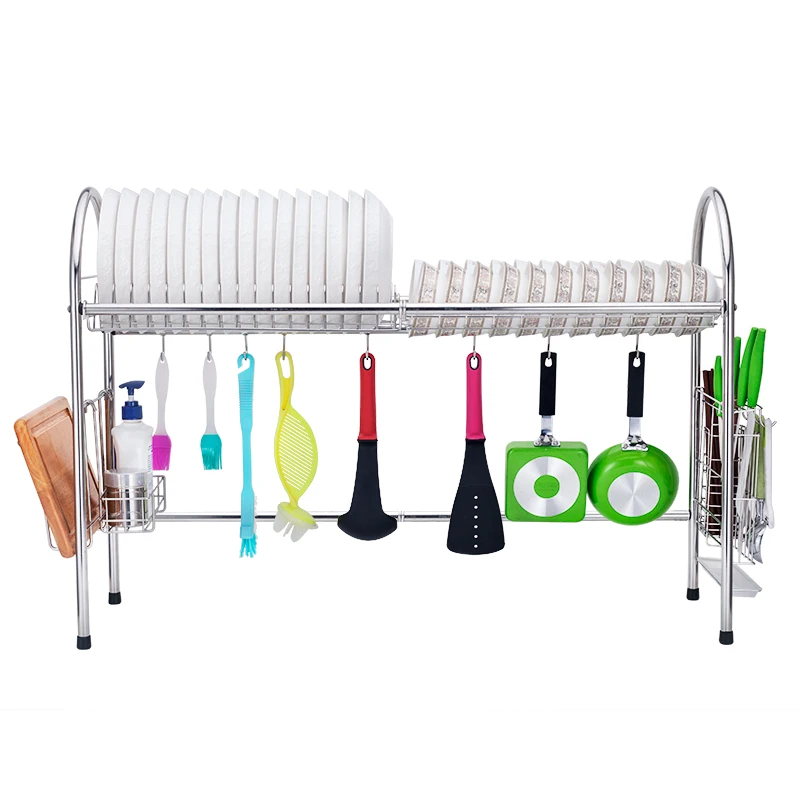 304 нержавеющая сталь чаша стойка раковина дренажная кухонная полка шкаф палочки