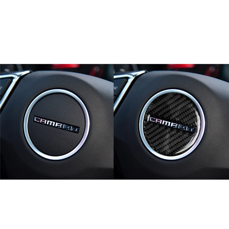 Для Chevrolet Camaro 2017- 2019 салон автомобиля рулевое управление Декор колес отделка
