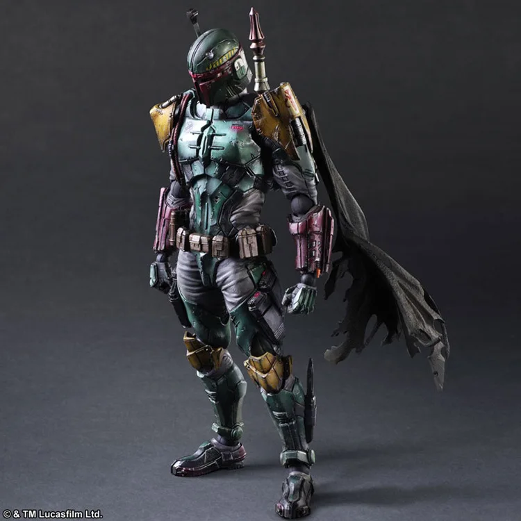 Play Arts 26 см Боба Фетт фигурка модель игрушки|model toy|play artsboba fett |