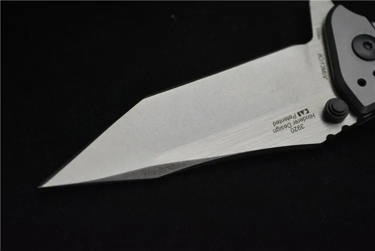 Новейший качественный складной нож Kershaw 3920 EDC, ручка из нержавеющей стали с 8cr13mov стальным лезвием, карманный нож для кемпинга, рыбалки, инструмент