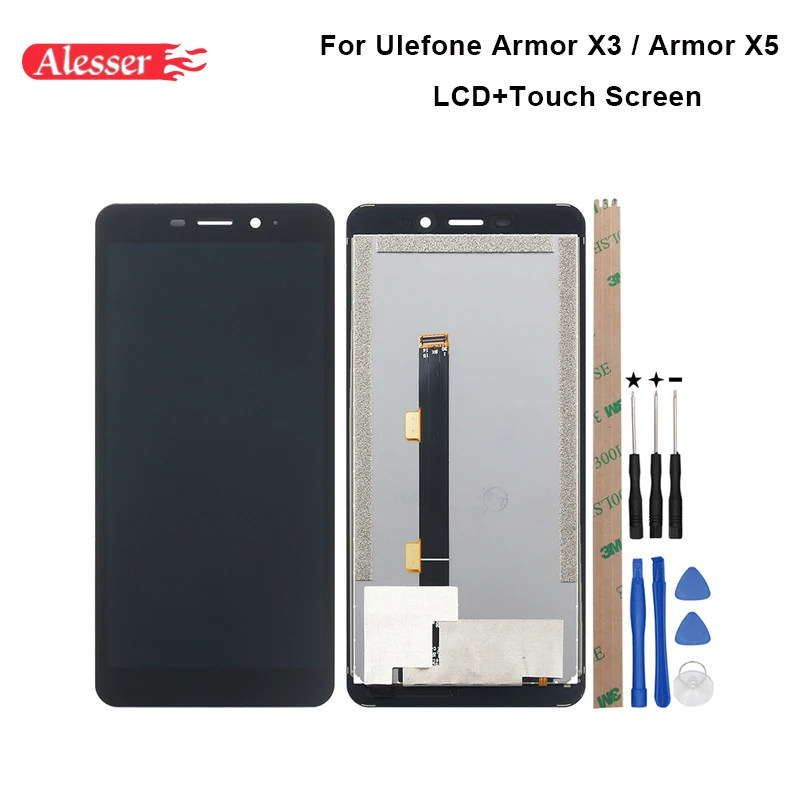 Alesser для Ulefone Armor X3 ЖК дисплей и инструмент ремонта сенсорного экрана в сборе
