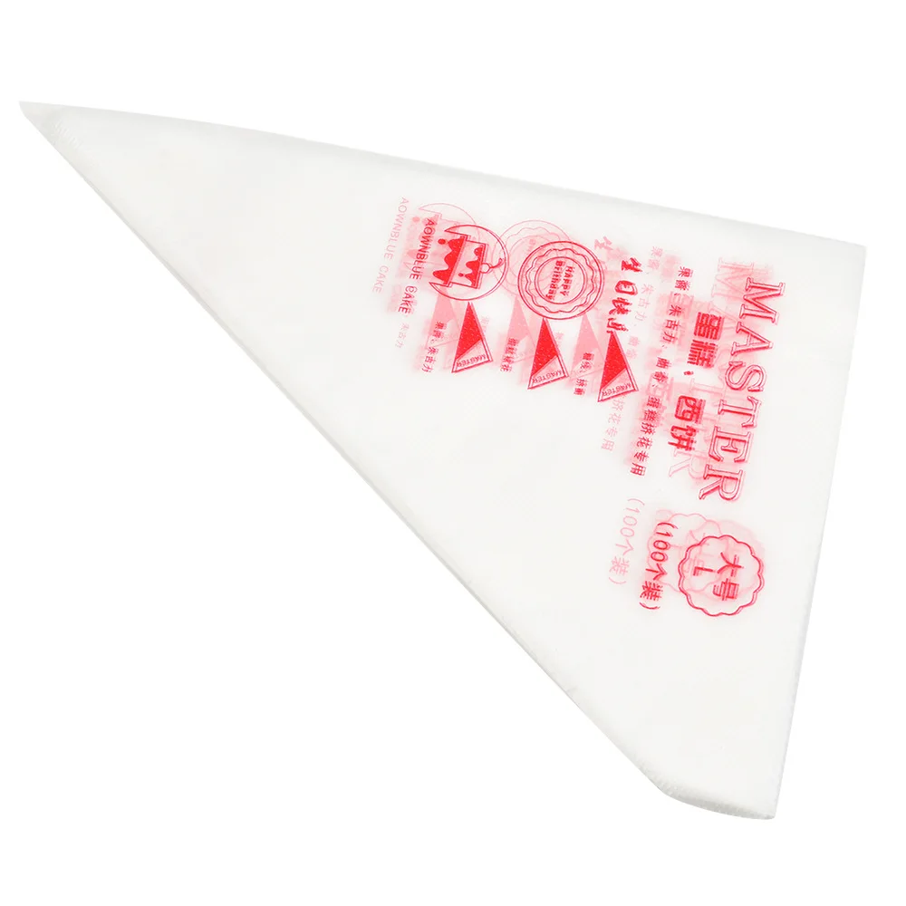 

100Pcs Baking tools disposable decoration bag DIY cream cake decoration baking decoration tool set