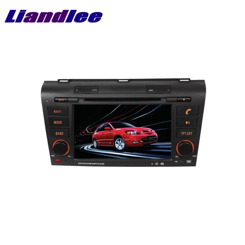 Liandlee для Mazda 3 2003 ~ 2009 LiisLee Автомобильный мультимедийный ТВ DVD GPS аудио Hi-Fi Радио