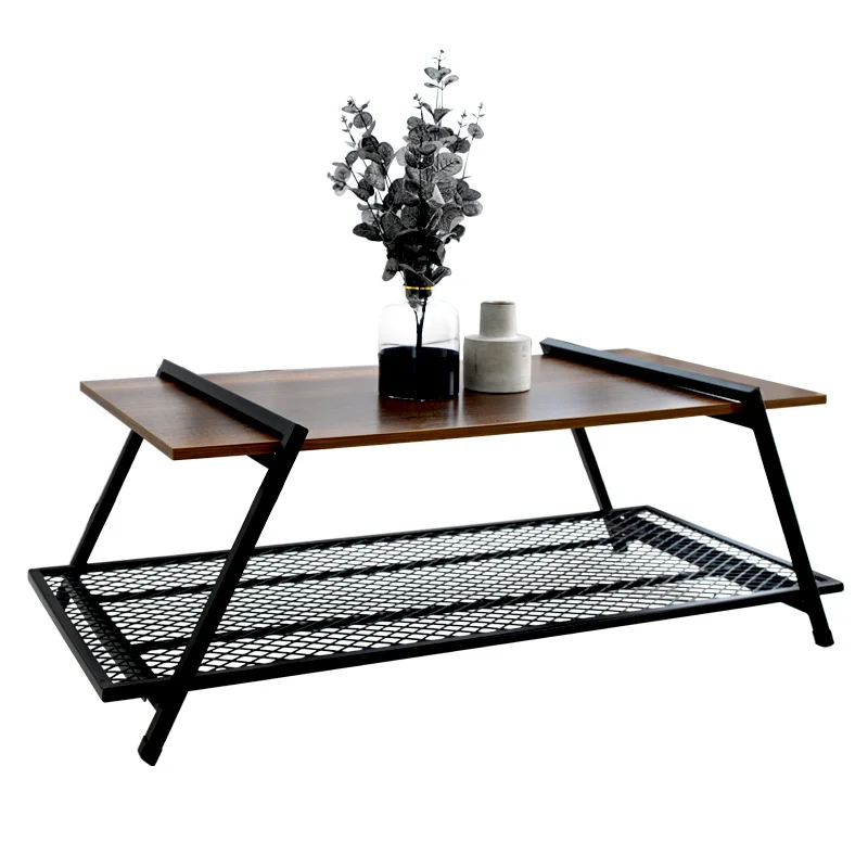

Прямоугольный журнальный столик в скандинавском стиле, мебель для дома, простая, современная, маленькая квартира, гостиная, диван, столик с ...