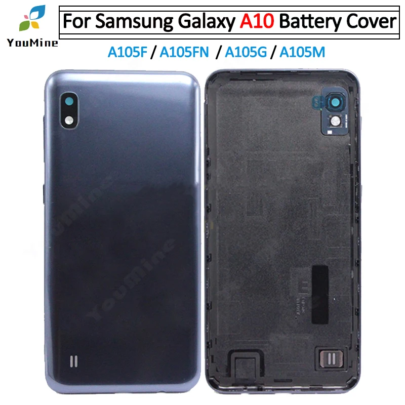Крышка батарейного отсека для Samsung Galaxy A10 стеклянный корпус задняя крышка замена