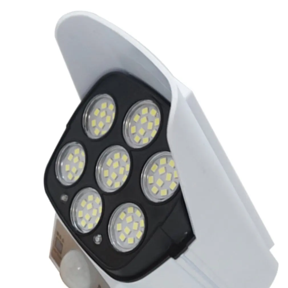 

Dummy Solar Powered Camera High Simulation CCTV Fake Camera Flashing Led Red Light Home Security Battery Camera Monitor