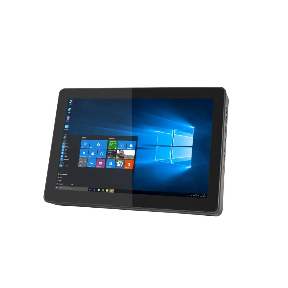 Travel Palm Size Fanless Mini PC portable computer 8 inch touch screen windows panel pc tablet