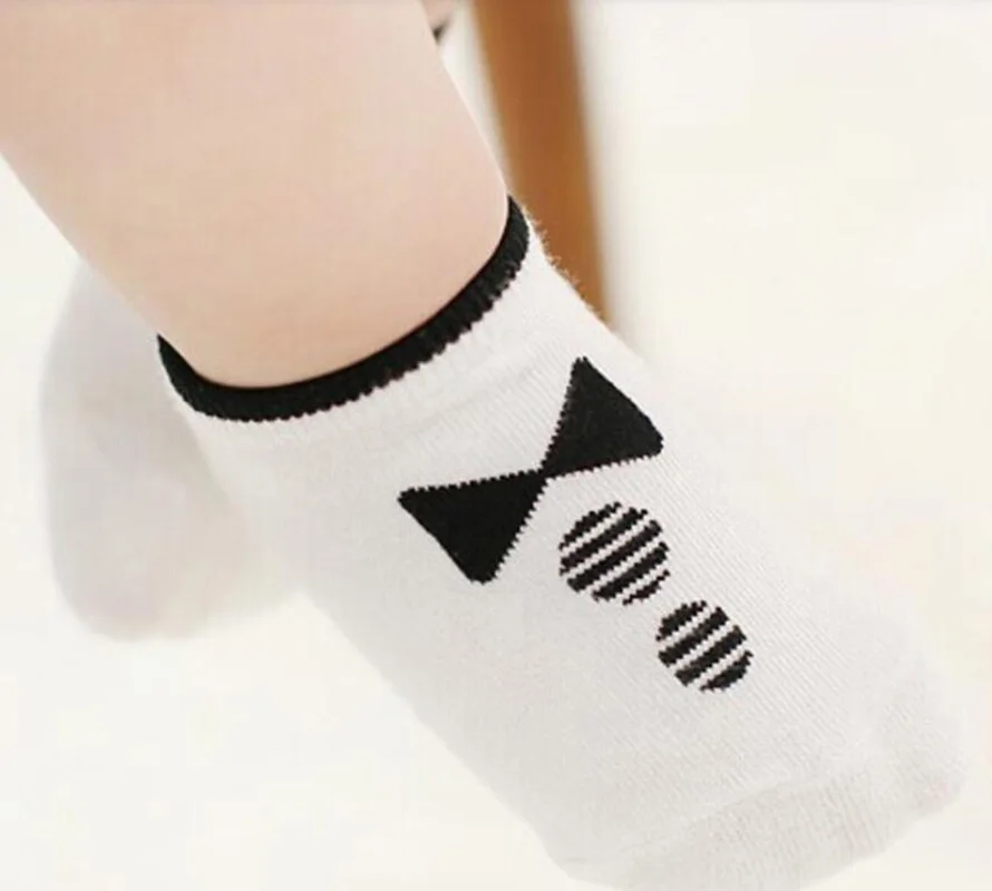 Новинка детские вязаные противоскользящие носки для девочек и мальчиков SK02