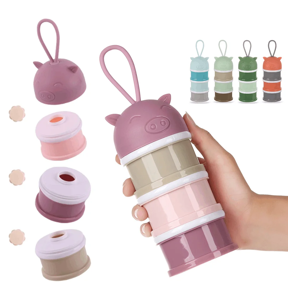 Коробки для кормления 3/4 слоев коробка хранения детского питания малышей