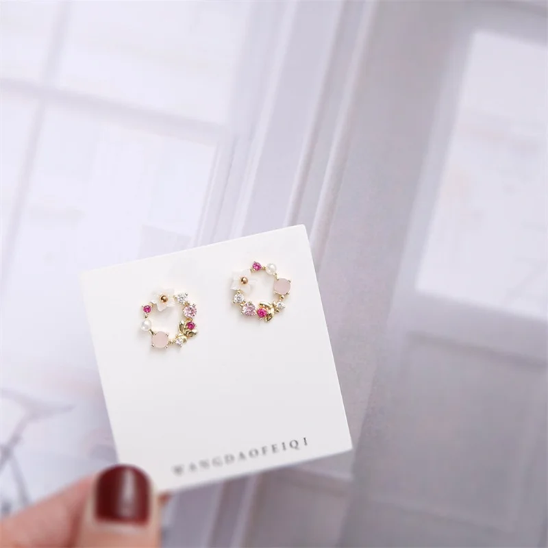 2020New поступление корейские серьги гвоздики для женщин модные ювелирные изделия