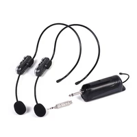headset wireless condenser lapel microphone lavalier mic wireless microphone prices professional