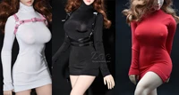 16 scale femle clothes ice silk tights sexy dress for 12 action figure woman model body