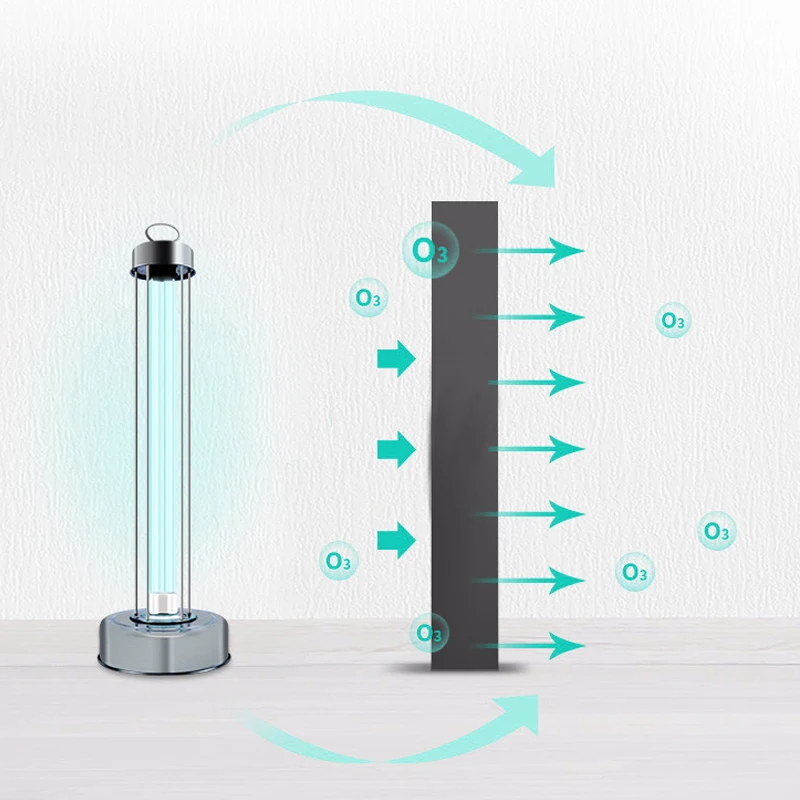 100 Вт бактерицидная УФ лампа стерилизатор Мобильная дезинфекция Лампа бытовой