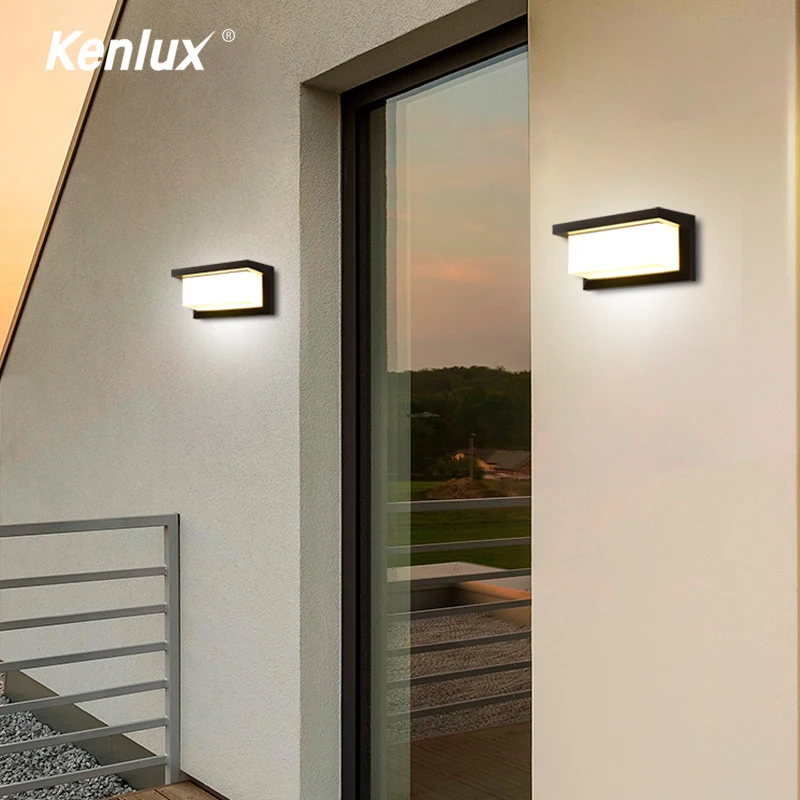 18 Вт светодиодный настенный светильник наружный водонепроницаемый IP65 крыльцо