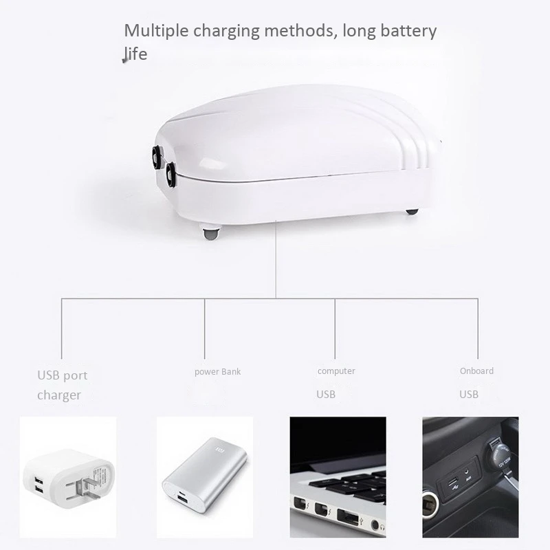 USB аквариумный воздушный насос Ультра низкий уровень шума мини компрессор