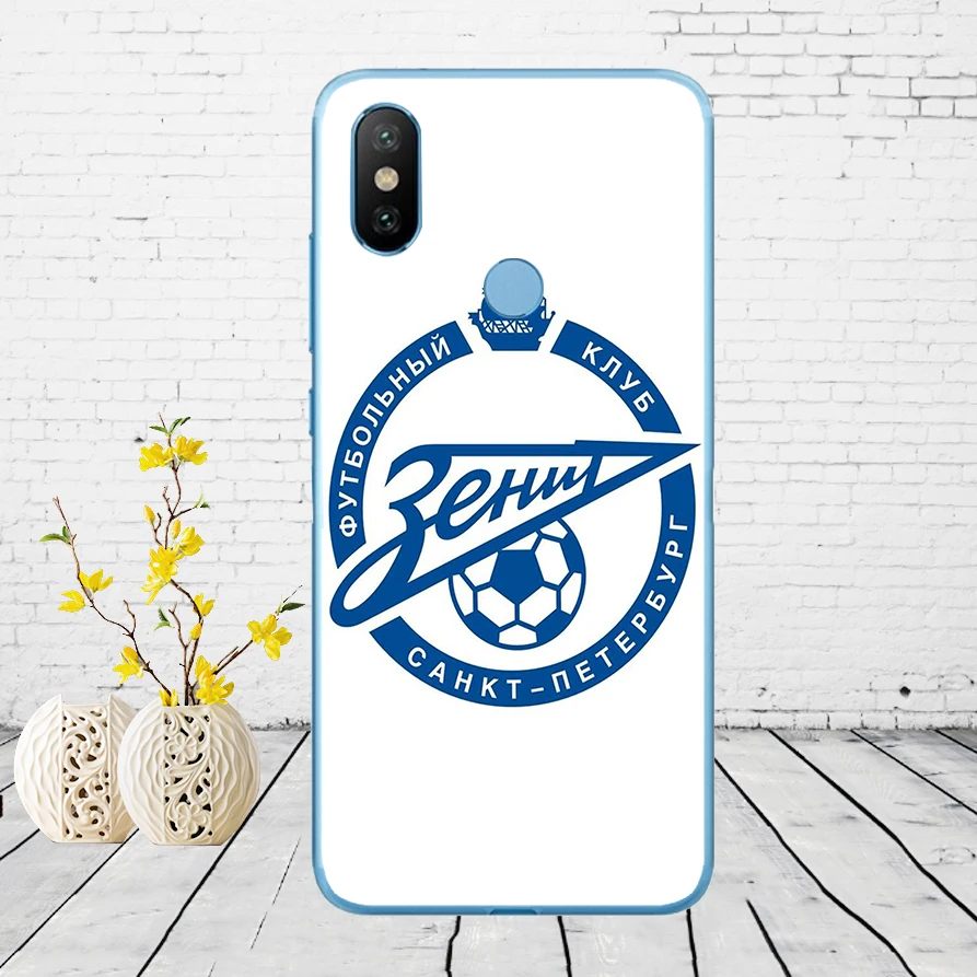 8 264DD zenit st petersburg02 Мягкий силиконовый чехол для Xiao mi Red mi 6 6a mi 8 a2 lite note 5 6 pro 7 Case - Цвет: 8
