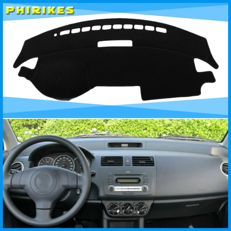 

Car Dashboard Cover Dash Mat Dash Board Pad Carpet Dashmat Anti-UV For Suzuki Swift Sport 2005 2006 2007 2008 2009 2010