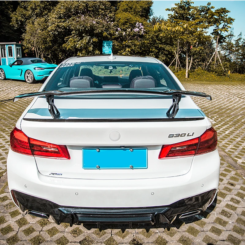 F80 M3 F82 M4 M5 M6 V style Track GT углеродное волокно задний багажник крыша спойлер окно крыло