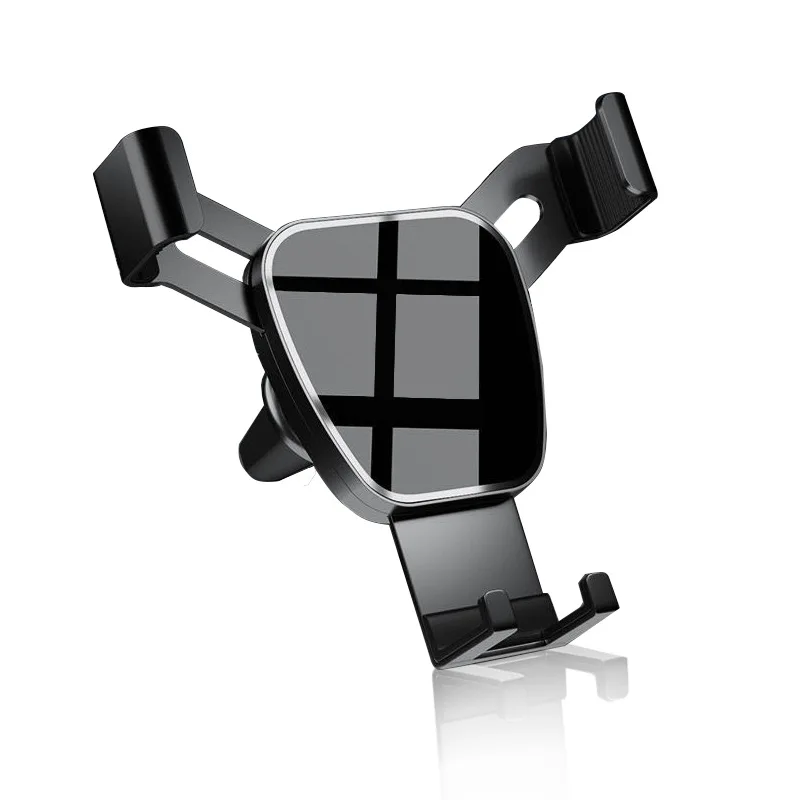 

Metal car air outlet gravity support buckle navigation mobile phone bracket