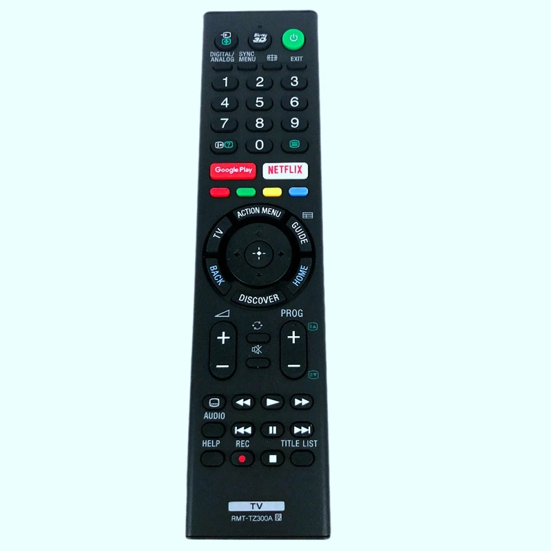 RMT TZ300A пульт дистанционного управления для SONY LCD светодиодный Телевизор с Blu Ray 3D