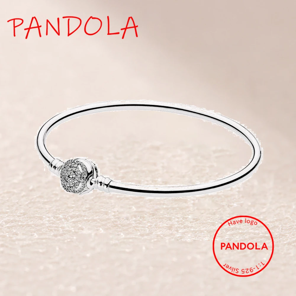 

590748CZ Rose Flower Bangle