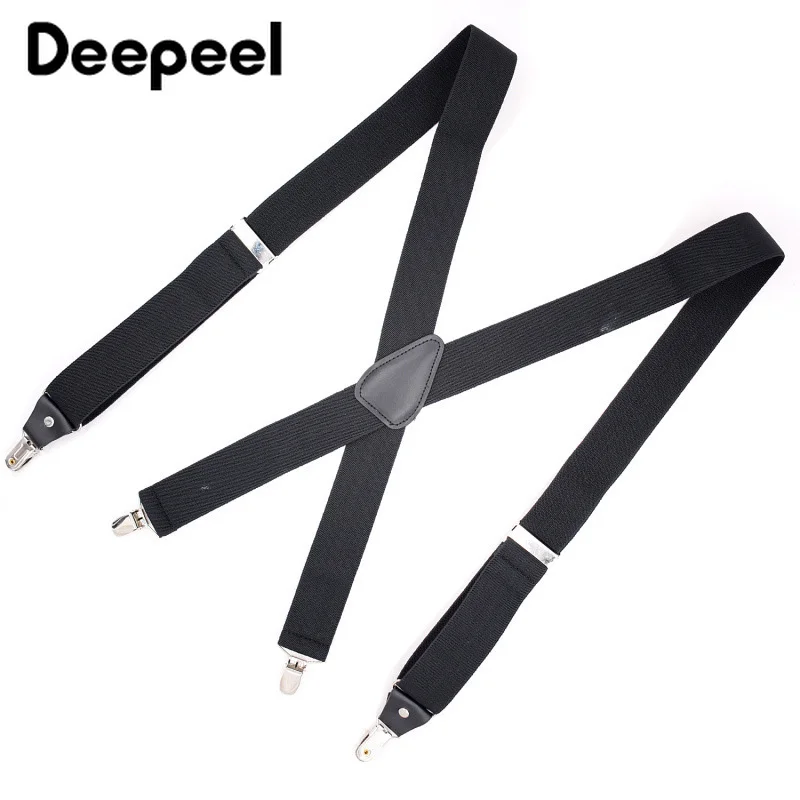 Deepeel 1 шт. 3.5X120cm полиэстер Эластичная лента 4 зажимы регулируемый взрослый
