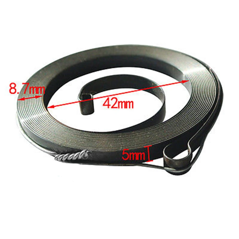 Стартовая пружина и Тяговая веревка для китайского комплекта бензопил