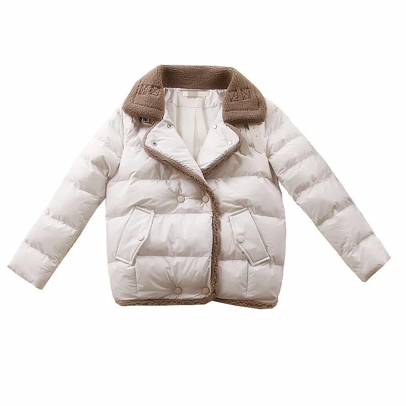 Зимняя женская куртка 2020 парка пуховое хлопковое пальто пуховая Корейская