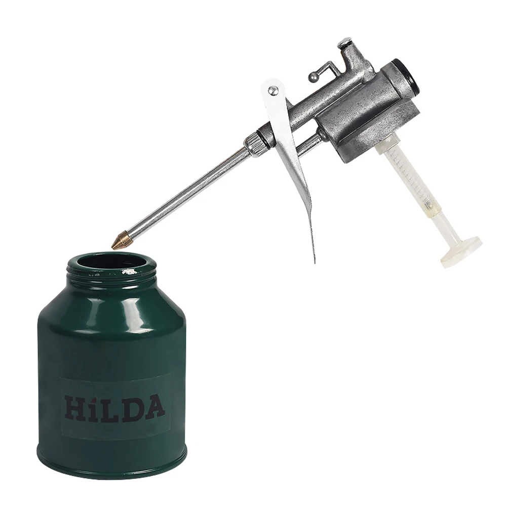 

Oil Pump Cans Manual High Pressure Hand Tools Decorating Repair Paint Sprayer Grease Machine Portable Home Oiler Hose Airbrush