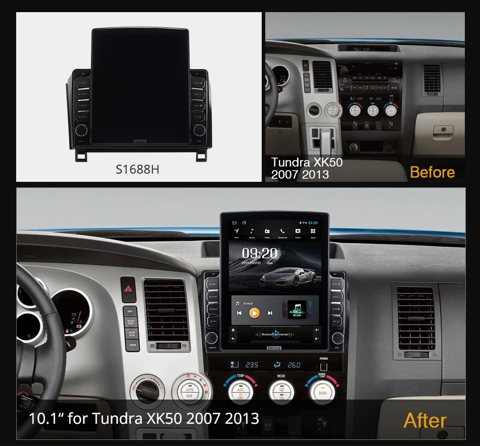 Ownice Octa 8Core Android 10 0 Автомобильный мультимедийный блок для Toyota Tundra XK50 2007 2013/Sequoia 2008 -