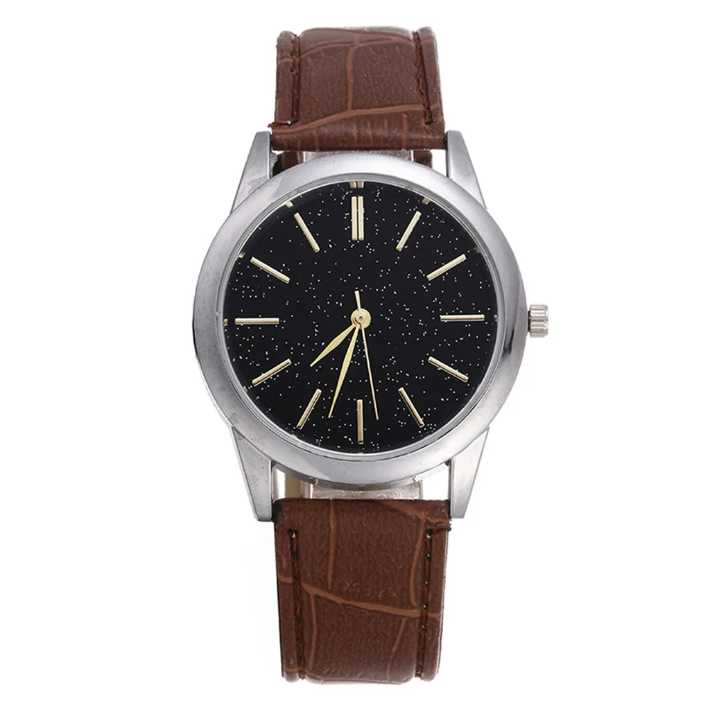 Popular Men's Casual Net With Stars Decoration Fashion Wild Belt Watch men watch wrist Sport watches relogio часы мужские |