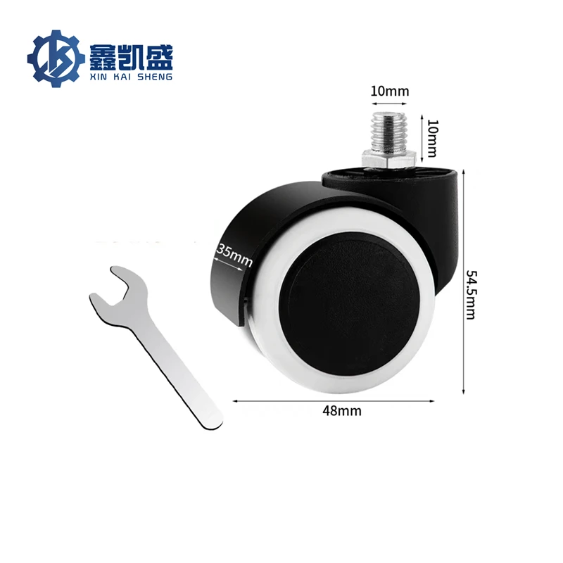 

Heavy Steering Pulley Trolley Roller Chair Wheel Caster Computer Chair Accessories Universal Swivel Chair Wheel Universal Wheel