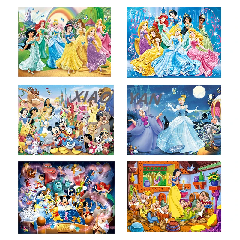 

Алмазная живопись, портрет мультяшного персонажа, полная Алмазная вышивка, наборы для вышивки крестиком, Алмазная мозаика, украшение для до...