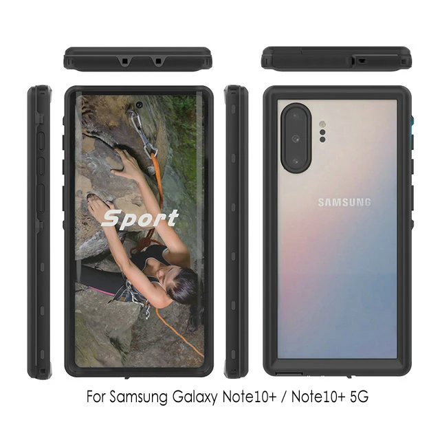 IP68 Note10+ Водонепроницаемый чехол для samsung Note 10 чехол samsung Galaxy Note 10 Plus водонепроницаемая крышка 360 Защита Note10 5G