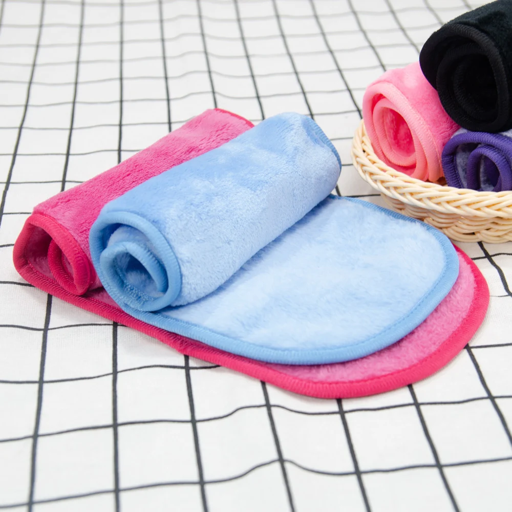 1 шт. многоразовые салфетки для снятия макияжа из микрофибры прибор очистки кожи