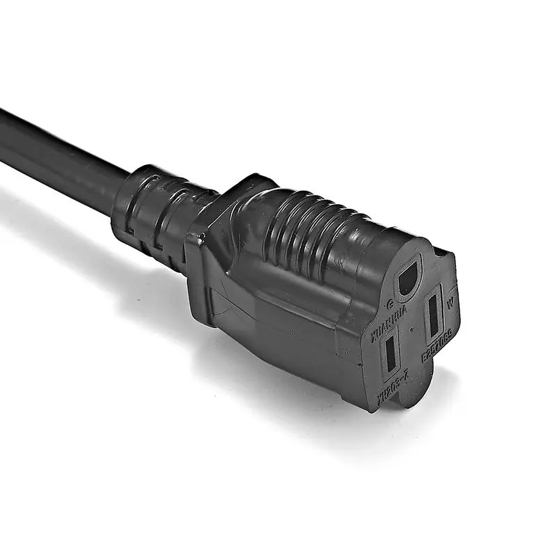 Кабель питания от NEMA 5 15R до 15P штепсельная вилка США 2 фута 14AWG шнур для блочного