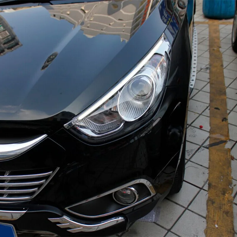 СВЕТОДИОДНЫЙ DRL Дневной светильник для Hyundai IX35 2010 - 2013 с указатель поворота реле