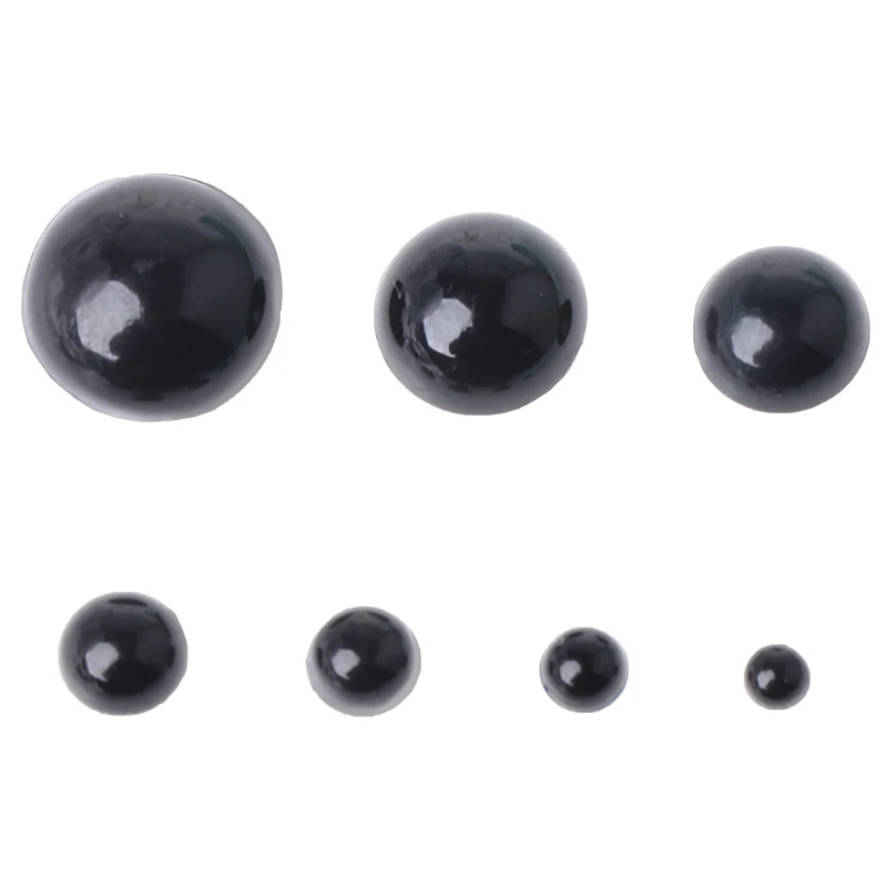 

510 PCS 3-12mm Black Eyes Safety Eyes Doll Toys Bear Dolls Eyes Doll Accessories
